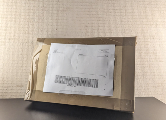 Verpakkingmateriaal boek stimgs